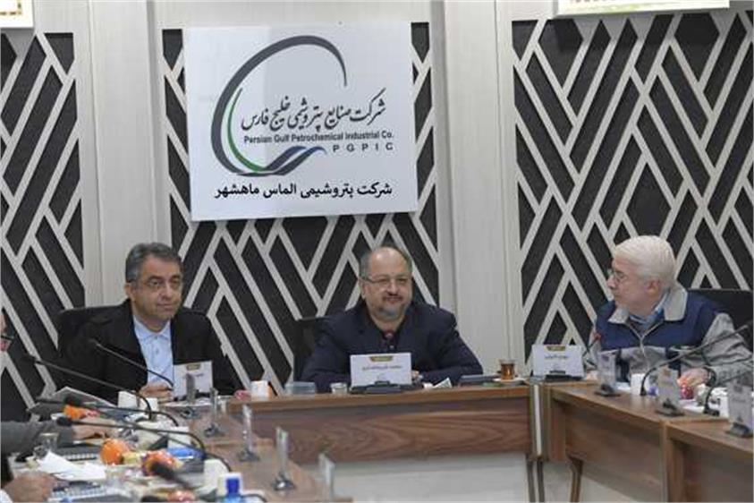 بازدید مدیرعامل هلدینگ خلیج فارس از مگا پروژه پتروشیمی الماس